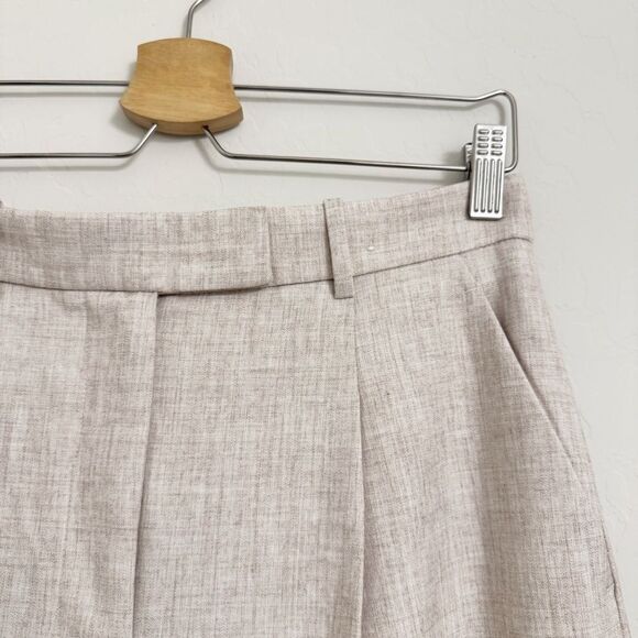 NEW Abercrombie A&F Quinn Tailored Straight Pant in Oatmeal Size 27/4 Short - Picture 6 of 14